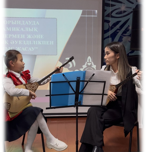 КҮЙ ОРЫНДАУДА ДИНАМИКАЛЫҚ БЕЛГІЛЕРМЕН ЖӘНЕ ДЫБЫСТЫҚ ӘУЕЗДІЛІКПЕН ЖҰМЫС ЖАСАУ