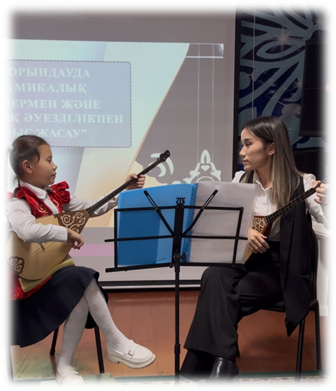 КҮЙ ОРЫНДАУДА ДИНАМИКАЛЫҚ БЕЛГІЛЕРМЕН ЖӘНЕ ДЫБЫСТЫҚ ӘУЕЗДІЛІКПЕН ЖҰМЫС ЖАСАУ