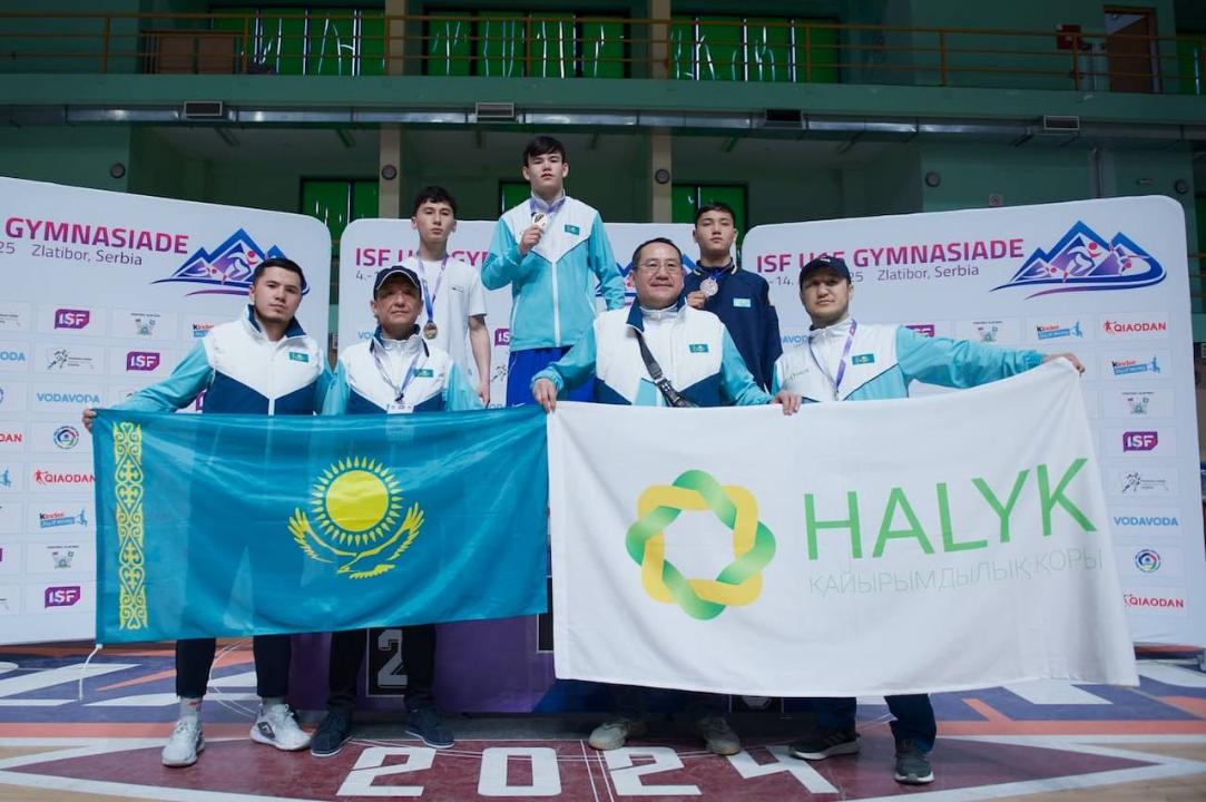 Қазақстандық оқушылар ISF U-15 Жазғы гимназиадасында тарихи жетістікке қол жеткізді